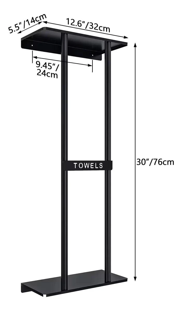 REPISA COLGANTE ORGANIZADOR DE TOALLAS PARA BAÑO - 4
