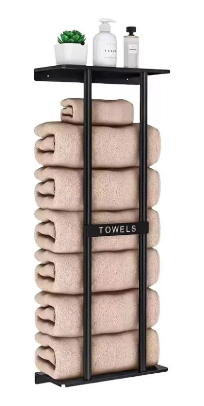 REPISA COLGANTE ORGANIZADOR DE TOALLAS PARA BAÑO - 5