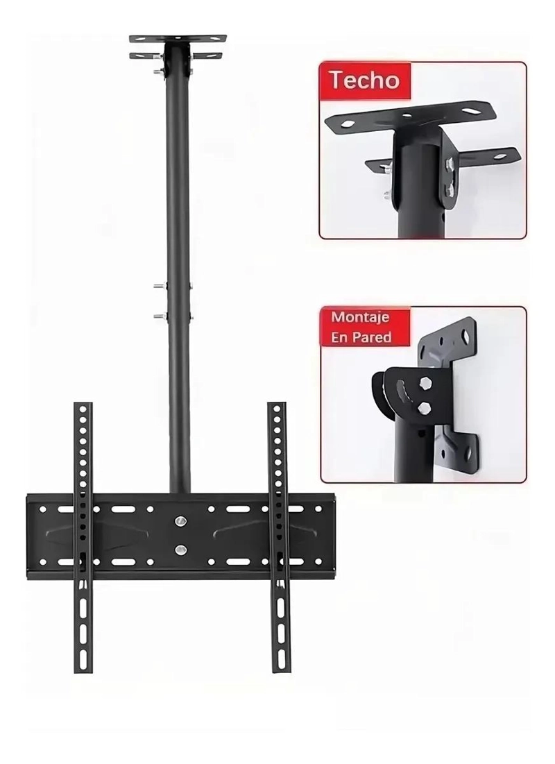 SOPORTE DE TECHO AJUSTABLE PARA TV DE 32 A 75 PULGADAS - 3