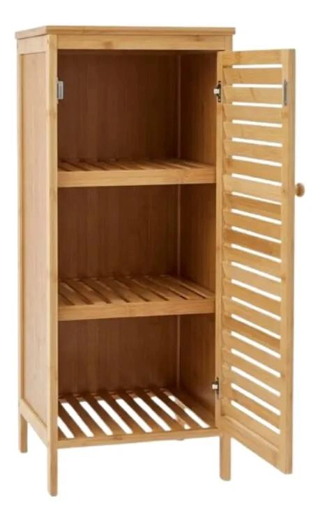 ARMARIO ORGANIZADOR DE SUELO EN BAMBU PARA BAÑO Y COCINA - 3