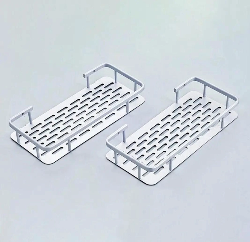 ESTANTE DE DUCHA DE DOS NIVELES PARA BAÑO MULTIUSO - 4