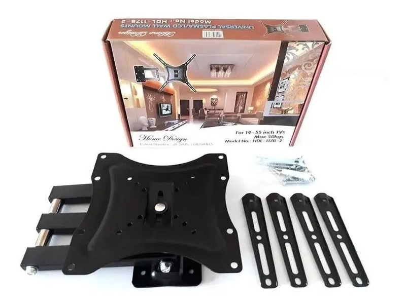 SOPORTE DE TV ARTICULADO DE ACERO PARA PANTALLAS DE 14 A 55 PULGADAS - 9