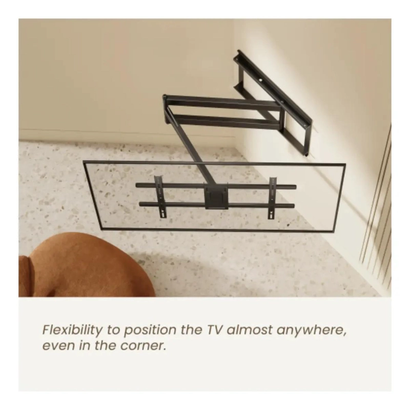 SOPORTE DE TV CON BRAZO EXTENSIBLE DE 1 METRO PARA PANTALLAS DE 43 A 80 PULGADAS - 4