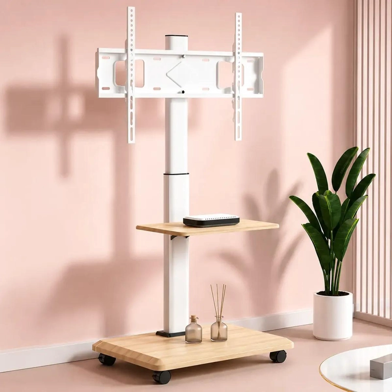 SOPORTE MOVIL PARA TV DE 37 A 75 PULGADAS CON RUEDAS - 1