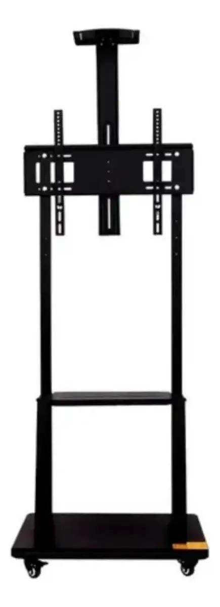 SOPORTE DE TV PEDESTAL CON RUEDAS ALTURA AJUSTABLE 2.10M - 2