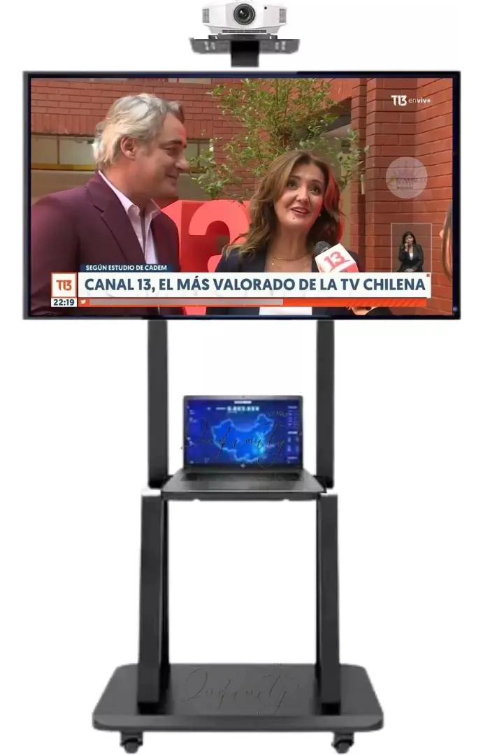 SOPORTE MOVIL PARA TV DE 32 A 70 PULGADAS CON RUEDAS - 8