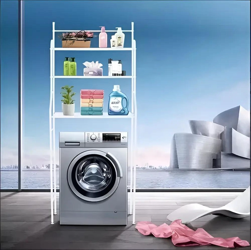 ESTANTE ORGANIZADOR DE 3 NIVELES PARA BAÑO Y LAVANDERIA - 1