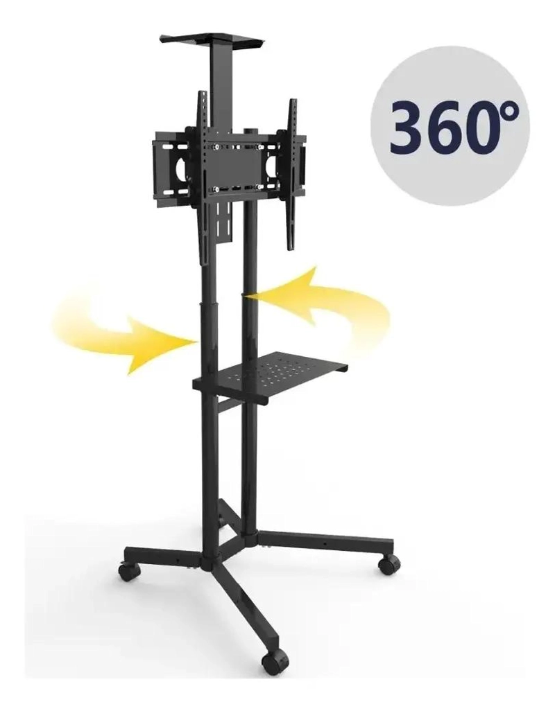 SOPORTE MOVIL PARA TV AJUSTABLE DE 32 A 75 PULGADAS - 7