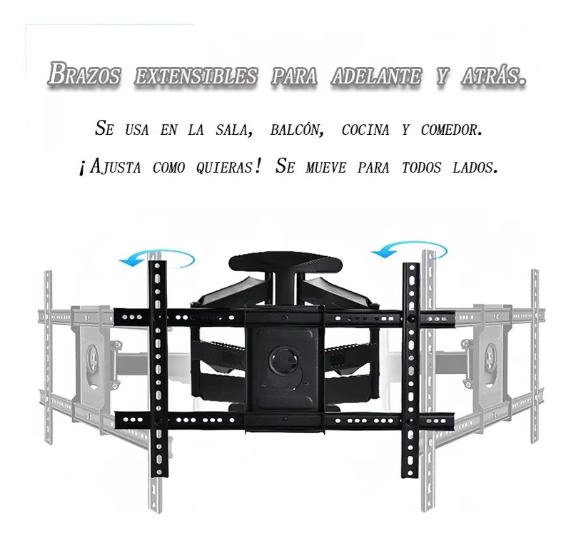 SOPORTE ARTICULADO INCLINABLE PARA PANTALLAS DE 50 A 75 PULGADAS - 2