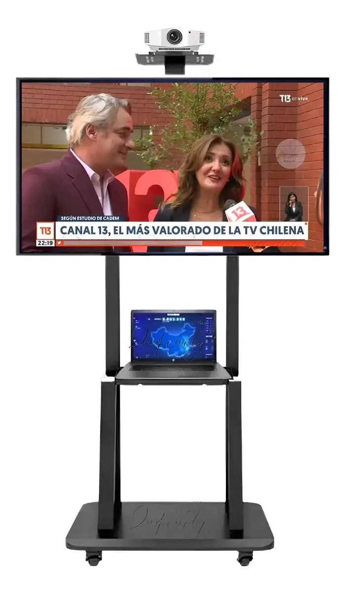 SOPORTE MOVIL PARA TV DE 32 A 70 PULGADAS CON RUEDAS - 2