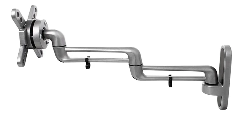 SOPORTE DE PARED PARA MONITOR DE ALUMINIO 13-27 CON BRAZO DOBLE - 3