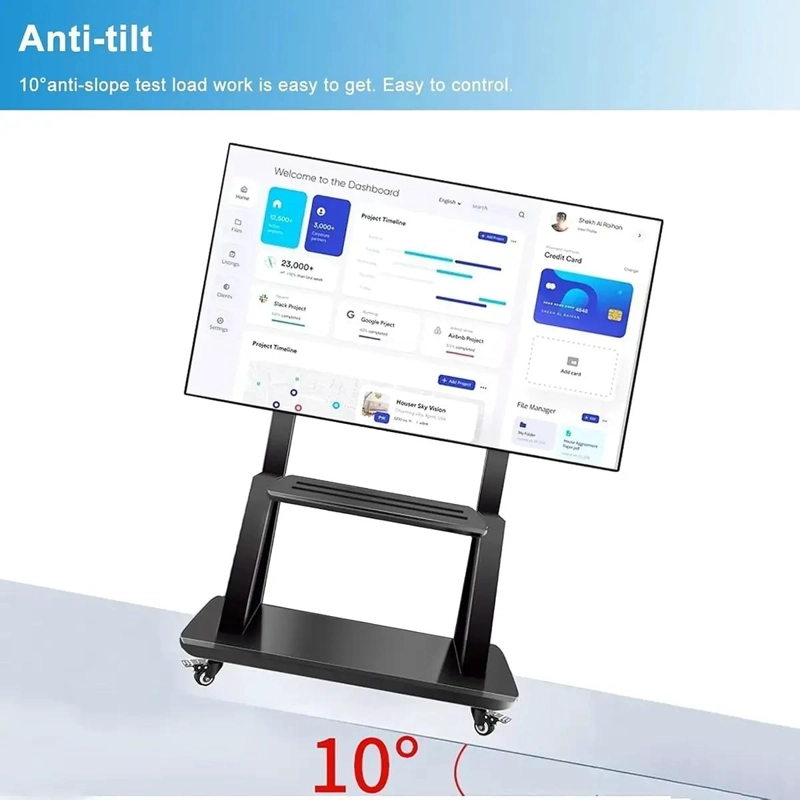 SOPORTE DE TELEVISOR CON RUEDAS PARA PANTALLAS DE 32 A 70 PULGADAS - 2