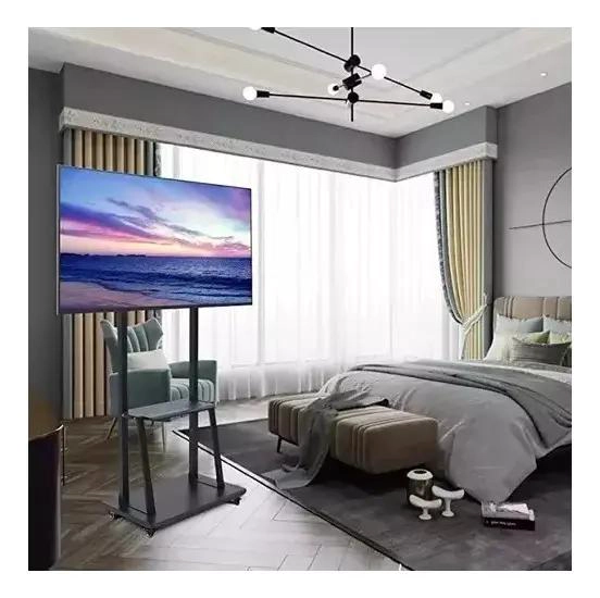 SOPORTE MOVIL PARA TV DE 32 A 70 PULGADAS CON RUEDAS - 8