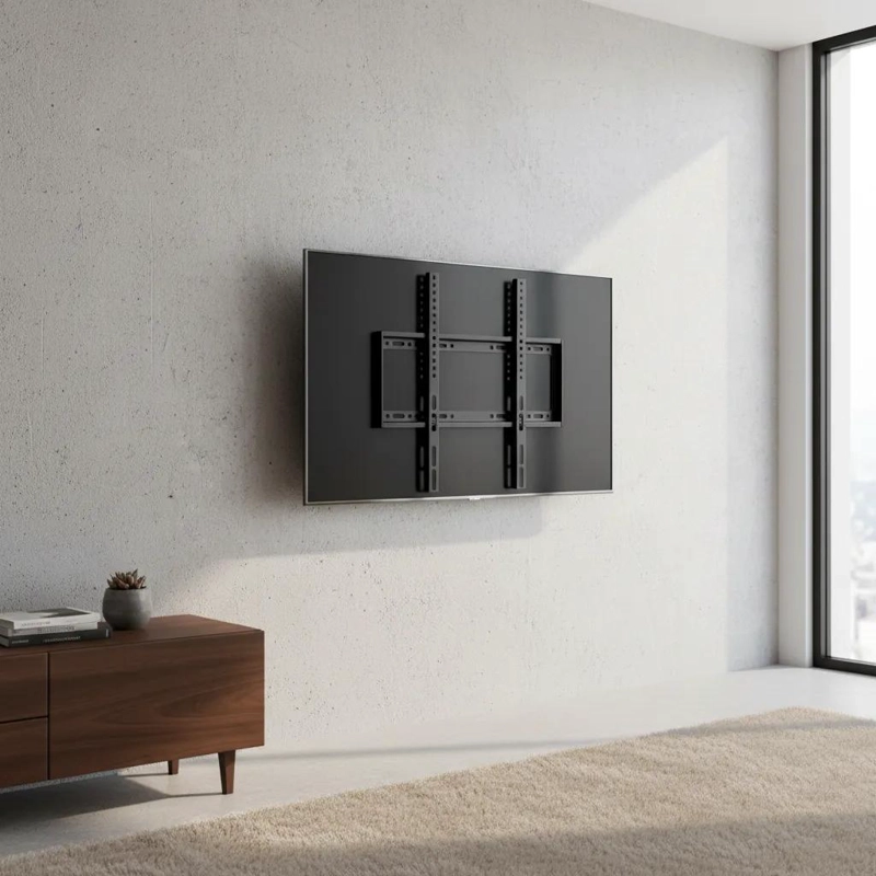 SOPORTE FIJO PARA TV DE 26 A 63 PULGADAS CON CAPACIDAD DE 50KG - 10