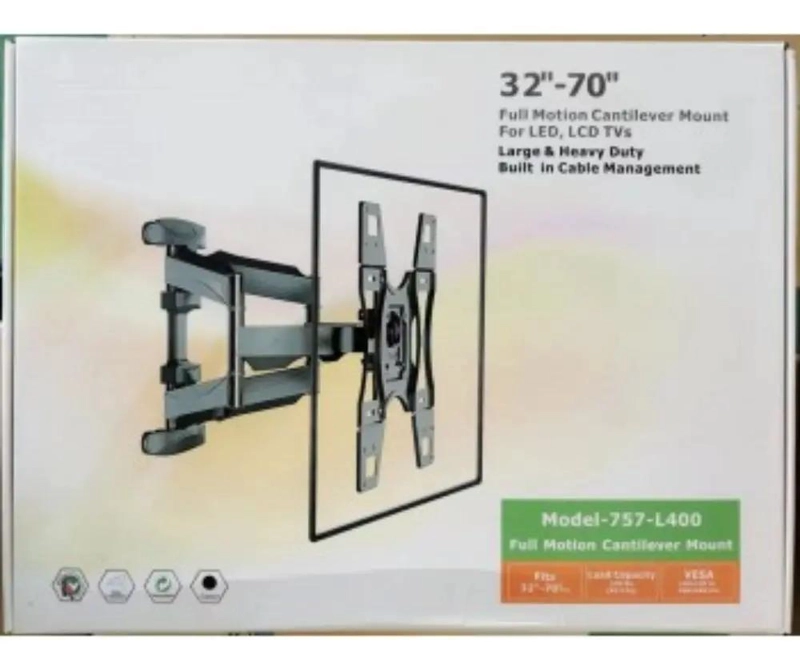 SOPORTE DE PARED PARA TELEVISORES DE 32 A 70 PULGADAS CON INCLINACION - 6