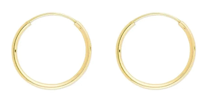 ARGOLLAS DE PLATA 925 Y ORO 18K EN PACK DE 2 PARES - 2