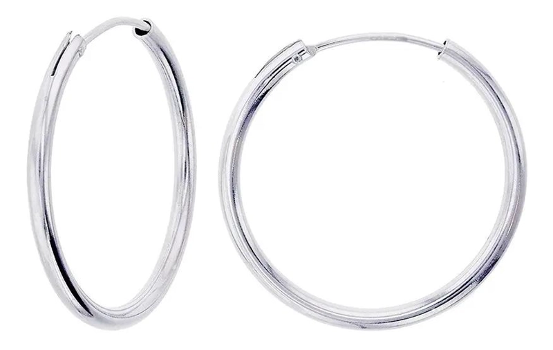 ARGOLLAS DE PLATA 925 Y ORO 18K EN PACK DE 2 PARES - 3