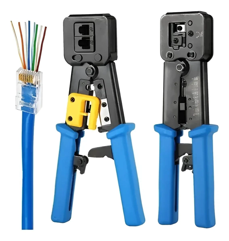 ALICATE MULTIFUNCIONAL PARA CRIMPADO DE CONECTORES RJ45 Y RJ11 - 1