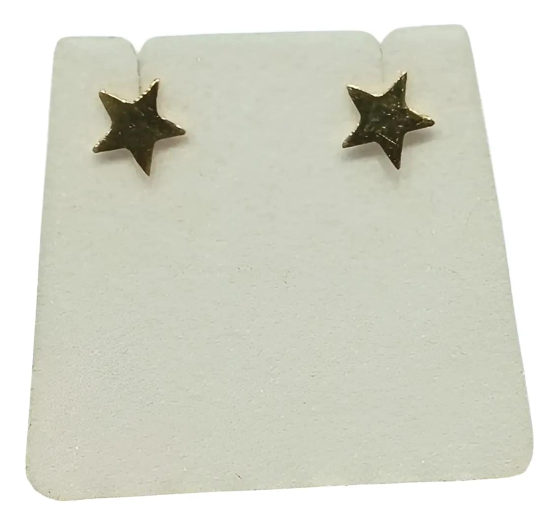 AROS DE ESTRELLAS EN ORO DE 18K PARA BRILLAR - 4