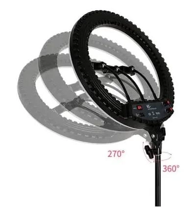 ARO DE LUZ LED PROFESIONAL CON CONTROL REMOTO Y TRIPODE AJUSTABLE - 2