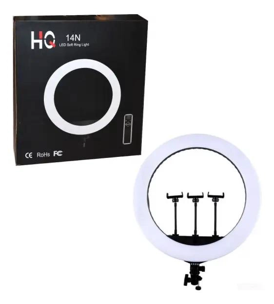 ARO DE LUZ LED PROFESIONAL CON CONTROL REMOTO Y TRIPODE AJUSTABLE - 6