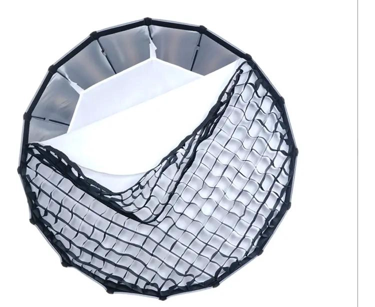 SOFTBOX PARABOLICO DE 90CM CON GRILLA PARA FOTOGRAFIA Y VIDEO - 6