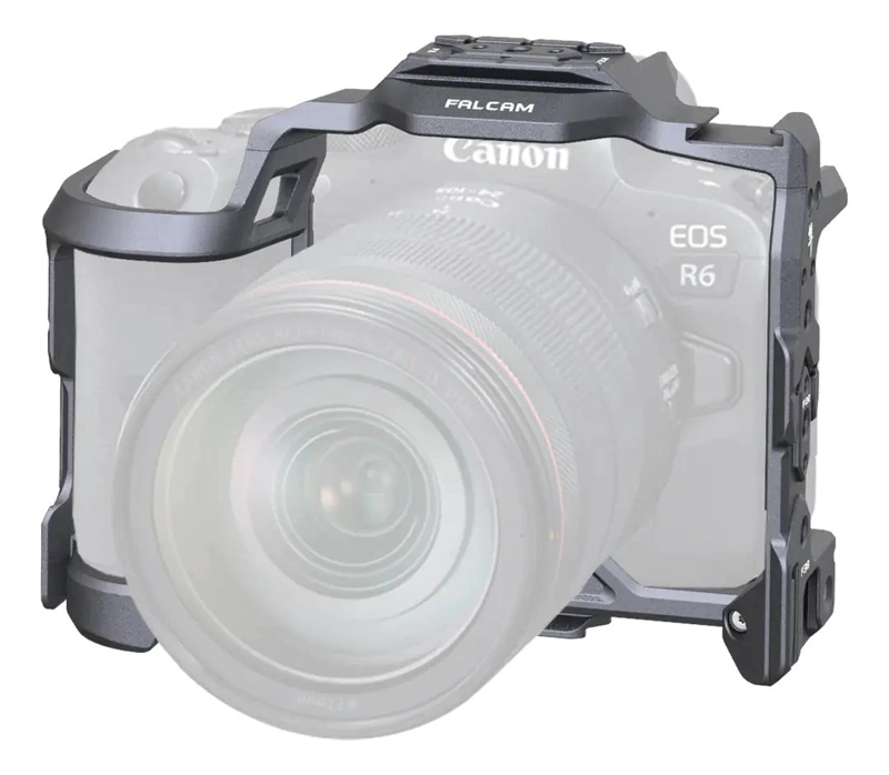 CARCASA PROTECTORA PARA CAMARAS CANON R5 Y R6 CON MONTURAS - 6
