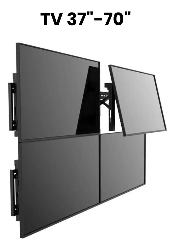 SOPORTE PARA VIDEOWALL CON SISTEMA POP-OUT PARA PANTALLAS DE 37 A 70 PULGADAS - 3