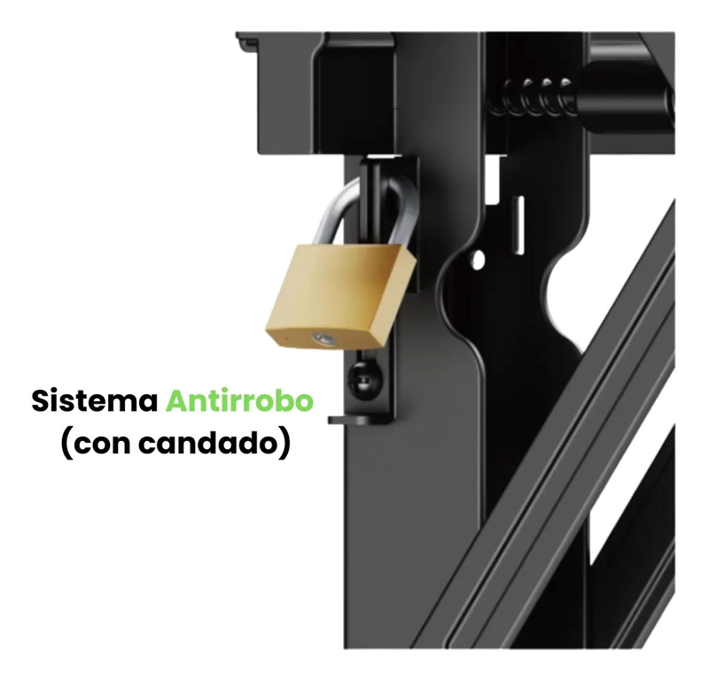 SOPORTE PARA VIDEOWALL CON SISTEMA POP-OUT PARA PANTALLAS DE 37 A 70 PULGADAS - 5