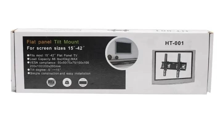 SOPORTE DE PARED INCLINABLE PARA TELEVISORES DE 15 A 42 PULGADAS - 4