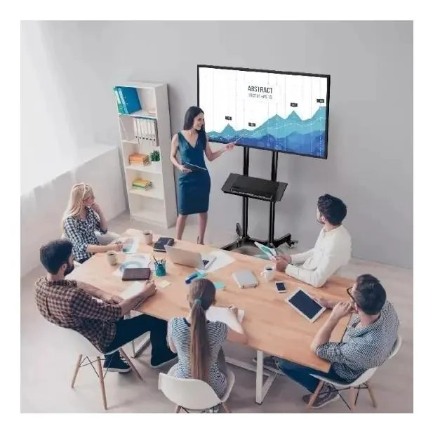SOPORTE MOVIL PARA TV DE 32 A 75 PULGADAS CON RUEDAS - 6