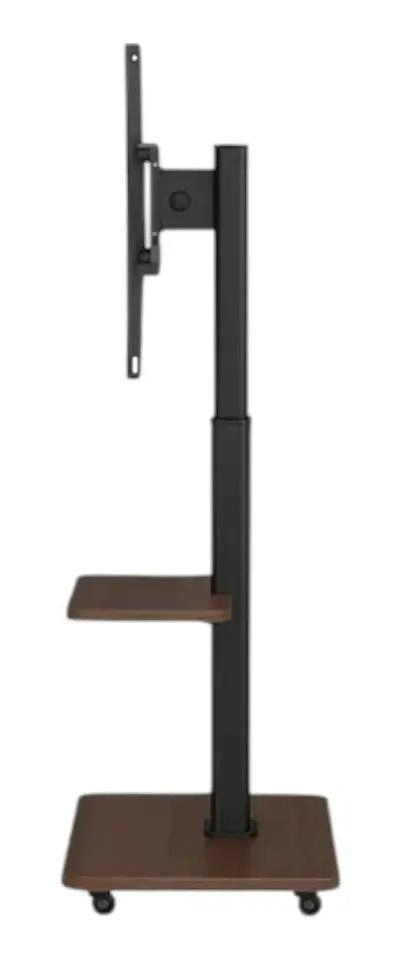 SOPORTE MOVIL PARA TV DE 32 A 80 PULGADAS CON ESTANTES - 3