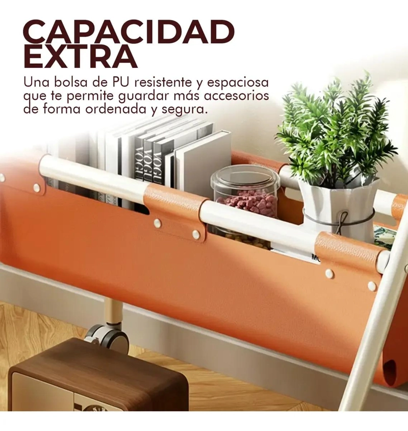 SOPORTE MOVIL PARA TV DE 32 A 75 PULGADAS CON RUEDAS - 4