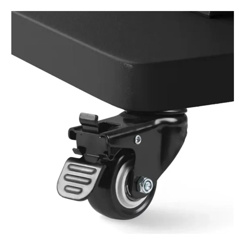 SOPORTE UNIVERSAL PARA TV CON RUEDAS Y BANDEJA CENTRAL - 10