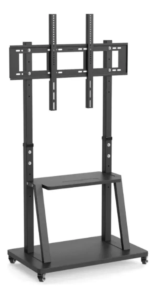SOPORTE UNIVERSAL PARA TV CON RUEDAS Y BANDEJA CENTRAL - 2