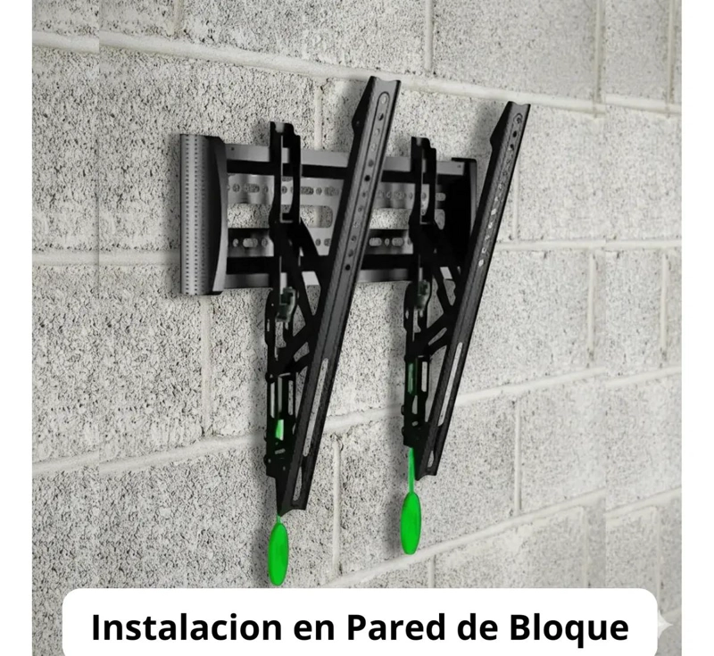 SOPORTE INCLINABLE PARA TV DE 32 A 65 PULGADAS CON SEGURIDAD - 5