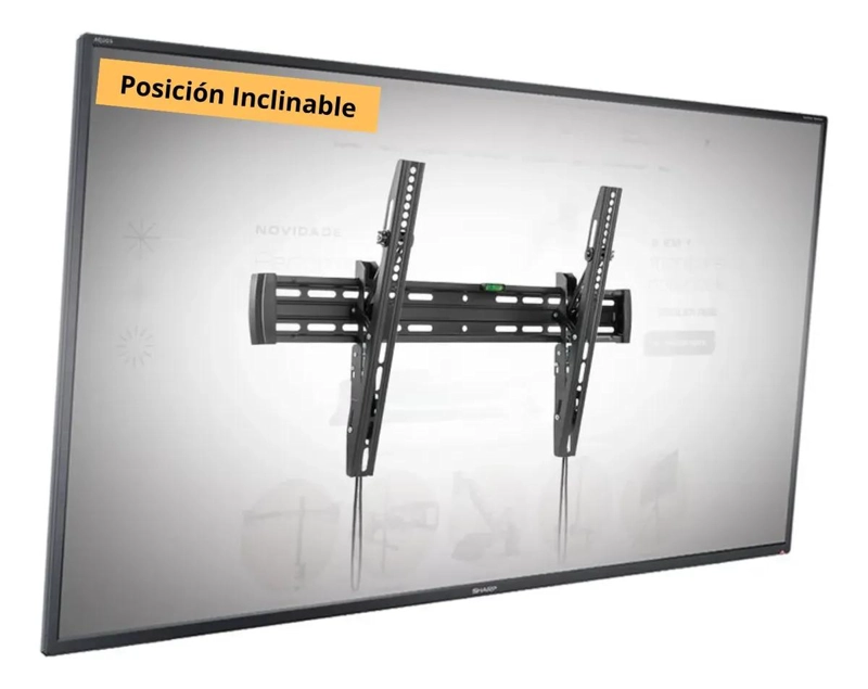 SOPORTE INCLINABLE PARA TV DE 32 A 65 PULGADAS CON SEGURIDAD - 9