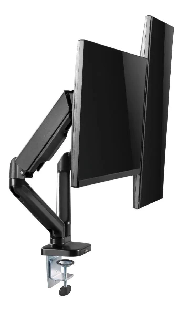 SOPORTE DOBLE NEUMATICO PARA MONITORES DE 13 A 32 PULGADAS - 3