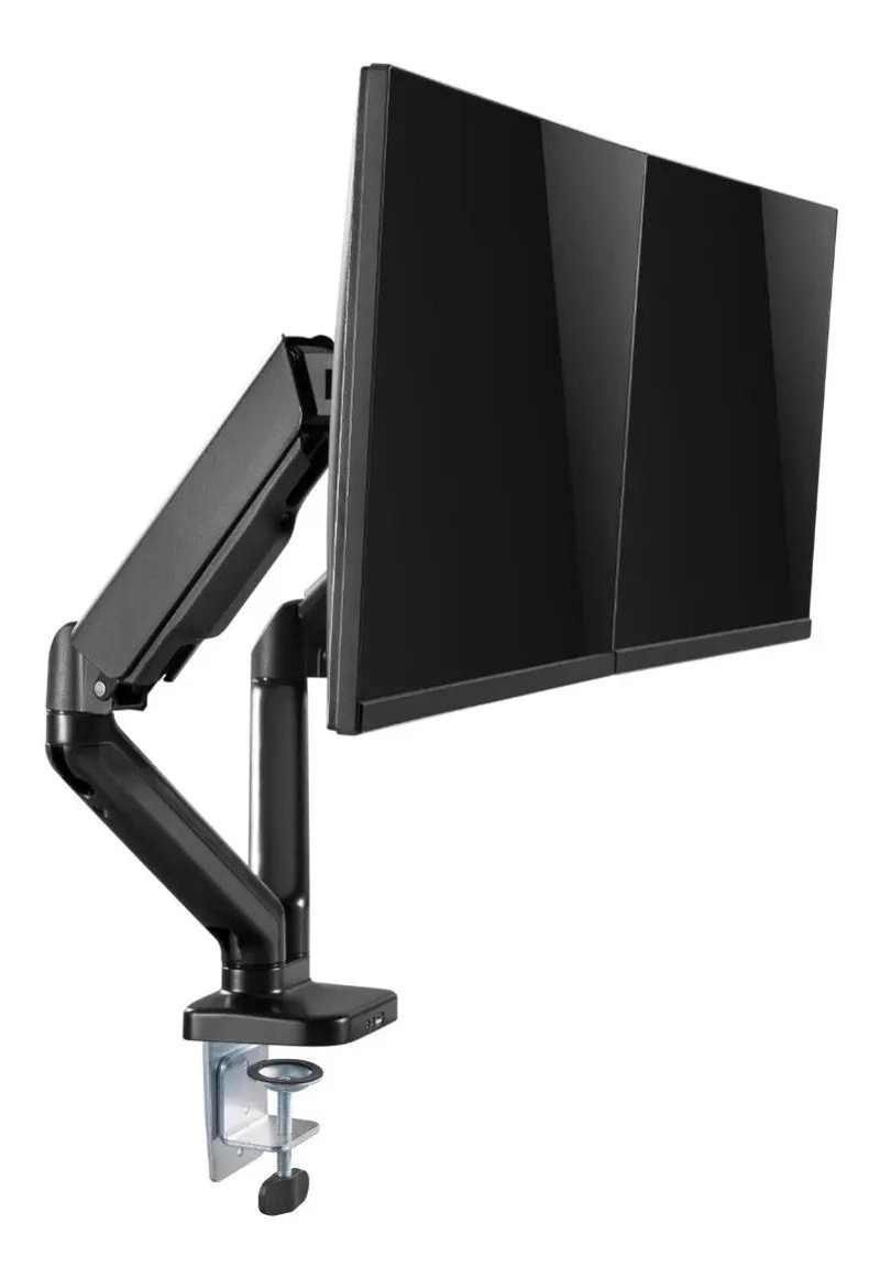 SOPORTE DOBLE NEUMATICO PARA MONITORES DE 13 A 32 PULGADAS - 5