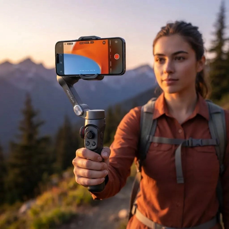 ESTABILIZADOR PARA CELULARES Y CAMARAS CON TECNOLOGIA AVANZADA - 2