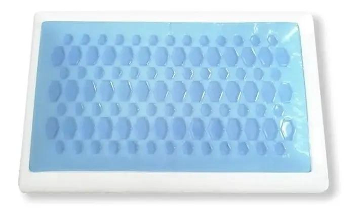 ALMOHADA VISCOELASTICA GEL FRESH 40X60CM PARA SUEÑO FRESCO - 2