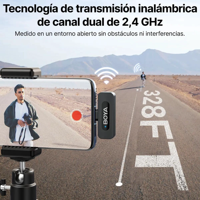 MICROFONO INALAMBRICO PARA CAPTURA DE AUDIO EN MOVILES - 7