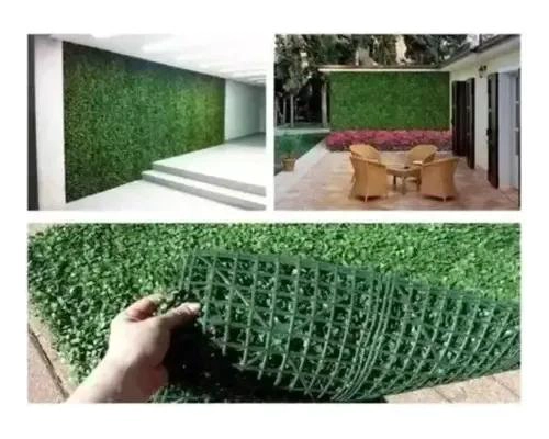MALLA VERDE ARTIFICIAL PARA DECORACION DE JARDIN Y PRIVACIDAD - 7