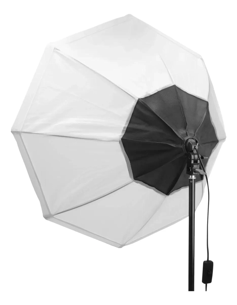 KIT DE ILUMINACION PROFESIONAL CON 3 LUCES BICOLOR Y SOFTBOX - 6