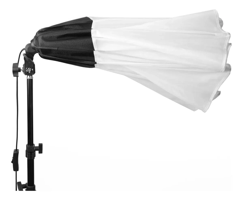 KIT DE ILUMINACION PROFESIONAL CON 3 LUCES BICOLOR Y SOFTBOX - 7