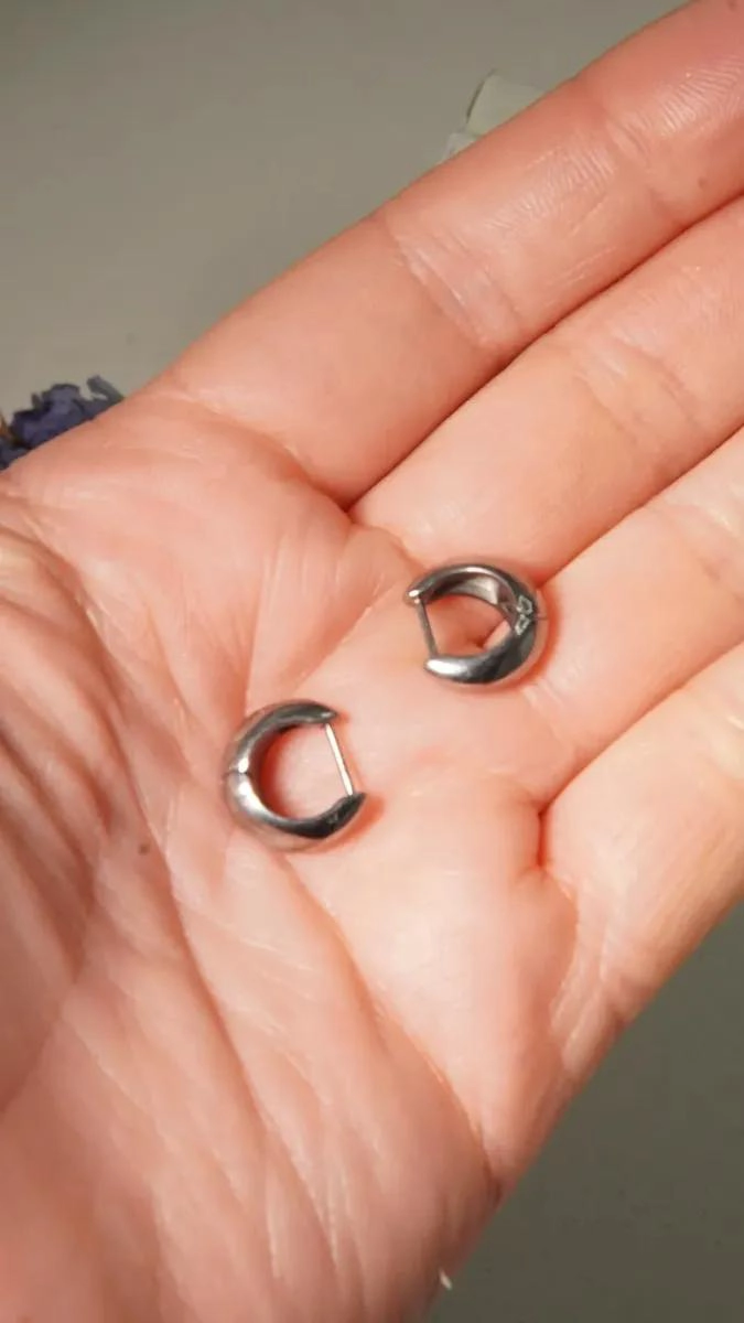 AROS CAMILA ARGOLLAS DE TITANIO 8MM PARA PIEL SENSIBLE - 9