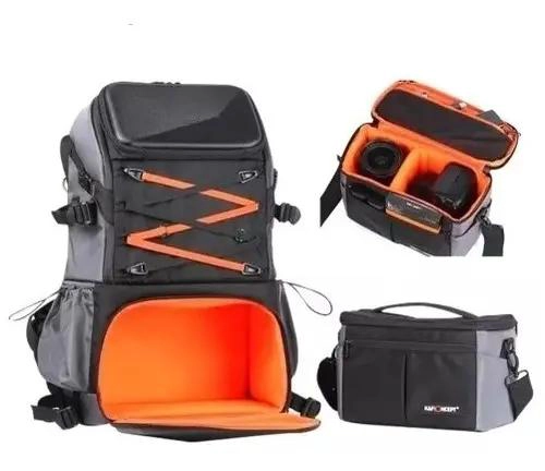 MOCHILA PARA FOTOGRAFIA CON COMPARTIMENTOS AJUSTABLES Y RESISTENTE AL AGUA - 3