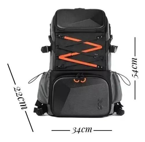 MOCHILA PARA FOTOGRAFIA CON COMPARTIMENTOS AJUSTABLES Y RESISTENTE AL AGUA - 5