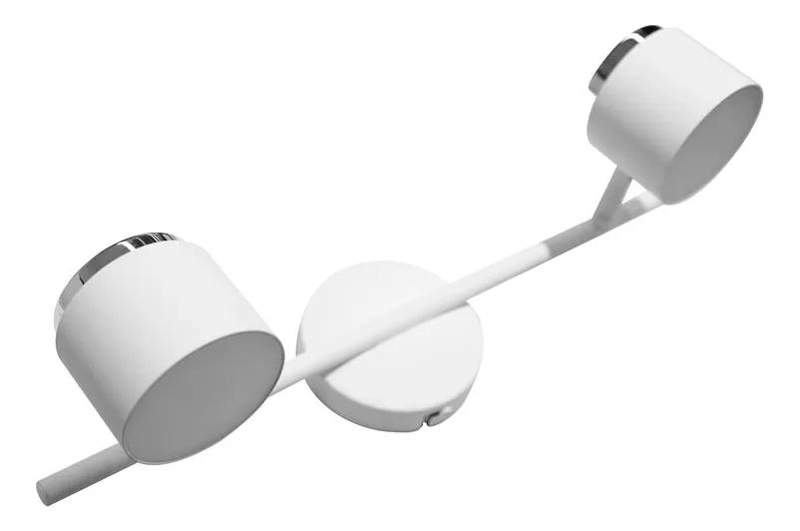 BARRA LED DOBLE LUZ METAL BLANCO PARA ILUMINACION MODERNA - 1