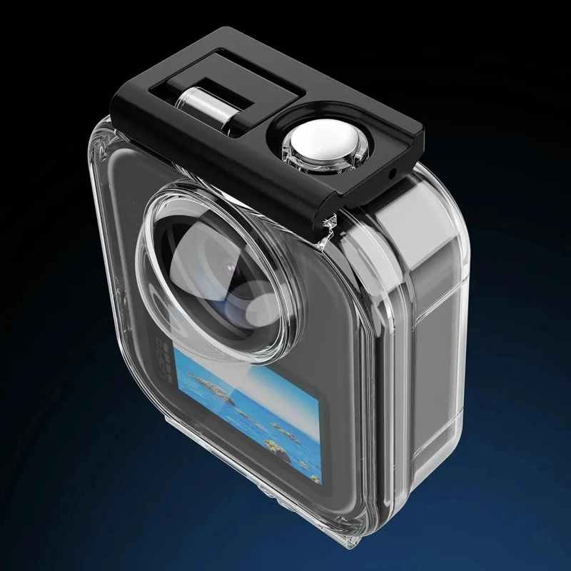 CARCASA IMPERMEABLE PARA CAMARA DE ACCION EN DEPORTES ACUATICOS - 1